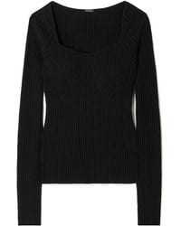 Adam Lippes - Casual Long Sleeve Top - Lyst
