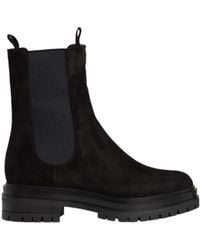 Gianvito Rossi - Leather Chelsea Boots - Lyst