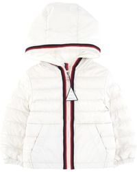 Moncler - Long-Sleeved Hooded Down Jacket - Lyst