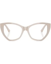 Jimmy Choo - Eyewear Cat-Eye Frame Glasses - Lyst