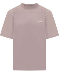 Barrow - Printed Crewneck T-Shirt - Lyst