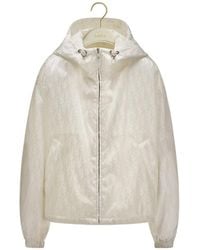 Dior - Zipped Jacket With Hood - Lyst