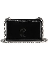 Christian Louboutin - Loubi54 Foldover Top Crossbody Bag - Lyst