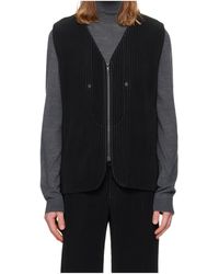 Homme Plissé Issey Miyake - Homme Plissé Issey Miyake Quarry Vest - Lyst