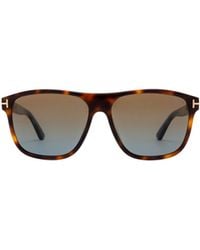 Tom Ford - Eyewear Frances Square Frame Sunglasses - Lyst