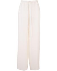 Valentino - Cady Couture Wide Leg Trousers - Lyst