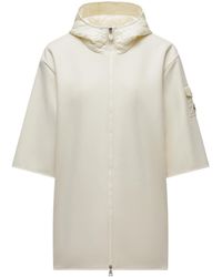 Moncler - Poczno Zipped Cape - Lyst