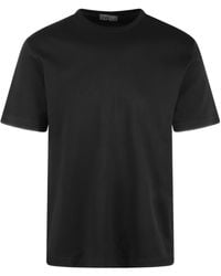 Herno - Short-Sleeved Crewneck T-Shirt - Lyst