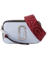 Marc Jacobs - The Snapshot Logo Plaque Crossbody Bag - Lyst