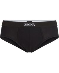 ZEGNA - Logo Briefs - Lyst
