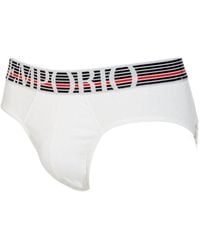 Emporio Armani - Logo Detail Panties - Lyst