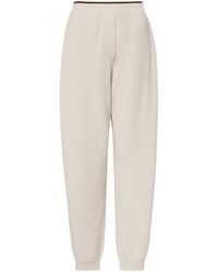 Brunello Cucinelli - Cotton Jersey Sweatpants - Lyst