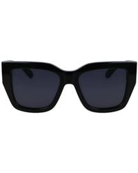 Ferragamo - Ferragamo Eyewear Butterfly Frame Sunglasses - Lyst