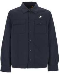K-Way - Logo Patch Press-Stud Jacket - Lyst