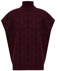 Etro - Turtleneck Sweater - Lyst