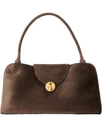 Versace - Solid Color Shoulder Bag - Lyst