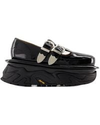 Toga - Buckled Platform Loafers - Lyst