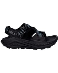 Hoka One One - Infini Hike Tc Touch-Strap Buckle-Fastening Sandals - Lyst
