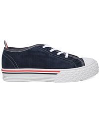 Thom Browne - Round-Toe Lace-Up Sneakers - Lyst