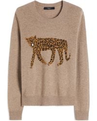 Max Mara - Long-Sleeved Cashmere Sweater - Lyst