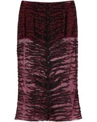 Pinko - Midi Skirt - Lyst