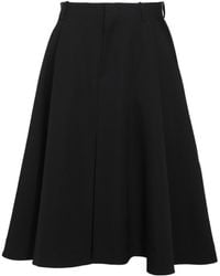 Bottega Veneta - Grain De Poudre Skirt - Lyst