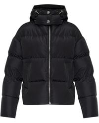 Versace - Hooded Down Jacket - Lyst