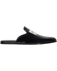 Givenchy - Label Slip-On Flat Mules - Lyst