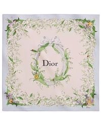 Dior - Lucky Médaillon 90 Square Scarf - Lyst
