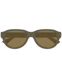 Bottega Veneta - Eyewear Classic Aviator Sunglasses - Lyst