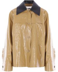 Jil Sander - Buttoned Jacket - Lyst