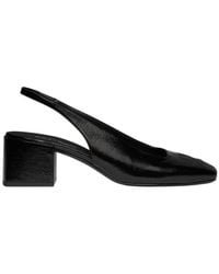 Courreges - Courrèges Ac Vinyl Slingbacks - Lyst