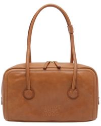 Marge Sherwood - Zip-Front Leather Shoulder Bag - Lyst