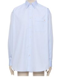 Valentino - Collared Long-Sleeved Shirt - Lyst