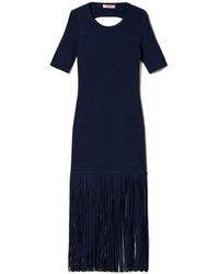 Twinset - Fringe-Detail Dress - Lyst