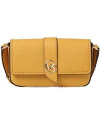 MICHAEL Michael Kors - Greenwich Fold-Over Extra-Small Crossbody Bag - Lyst
