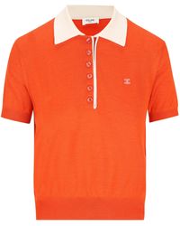 Celine - Polo Sweater - Lyst