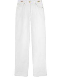 Versace - Medusa '95 Logo-Patch Straight-Leg Jeans - Lyst