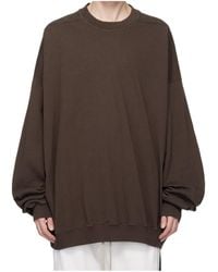 Rick Owens - Temple Hun Crew Neck Sweatshirt - Lyst