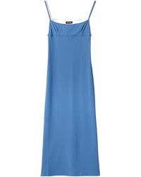 Miu Miu - Stretch Jersey Midi-Dress - Lyst