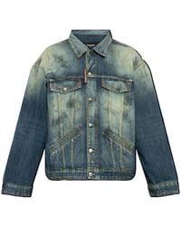 DSquared² - Long Sleeved Denim Jacket - Lyst