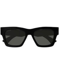 Gucci - Eyewear	Square Frame Sunglasses - Lyst