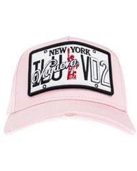 DSquared² - X Vaquera Logo Patch Baseball Cap - Lyst
