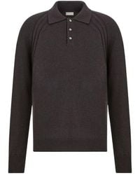Dior - Icons Long-Sleeved Polo Shirt - Lyst
