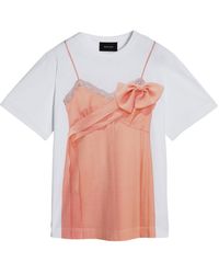 Simone Rocha - Crew Neck T-Shirt - Lyst