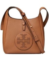 Tory Burch - Perforated Logo Shoulder Bag - Lyst