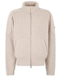 Moose Knuckles - Colson Full Zip Sweater - Lyst