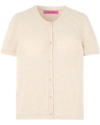 The Elder Statesman - Cashmere And Silk Blend Boucle Cardigan - Lyst