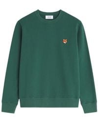 Maison Kitsuné - Maison Kitsuné Fox Head Regular Sweatshirt - Lyst