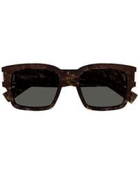 Saint Laurent - Eyewear Square Frame Sunglasses - Lyst